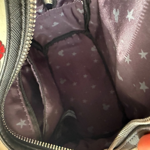 LOUNGEFLY Disney Mickey & Minnie Flash Tattoo Print Mini Backpack - Picture 4 of 4